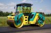 Услуги асфальтового тандемного катка Ammann вес 12 тонн от собственника в СПб
