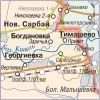 Карта Самарской области административная подробная настенная 100х110 см