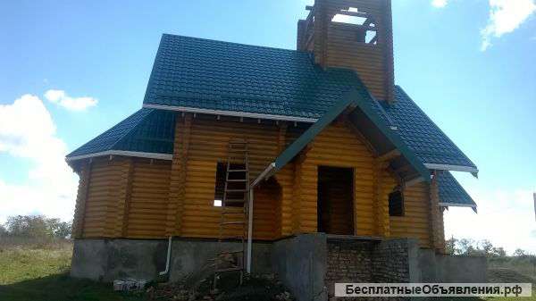 Отделка деревянных домов