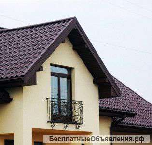 Металлочерепица Андалузия. 0,52 мм. Имитация керамической крыши. Очень красиво.