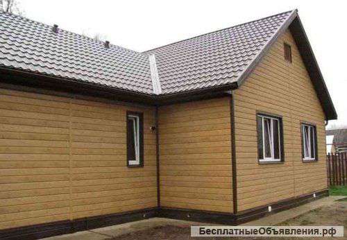 Металлический сайдинг L-брус. Подходит для отделки домов и заборов.