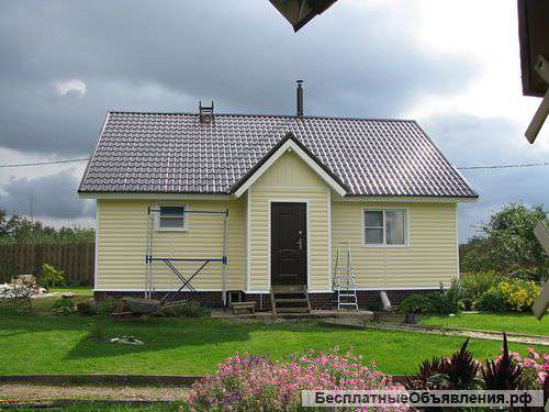 Виниловый сайдинг Docke Blockhaus. Имитация бревна. Скидка от 5%