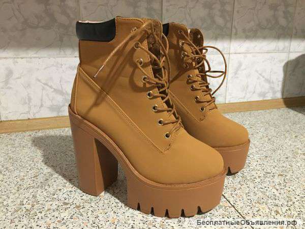 Ботинки новые в стиле Timberland
