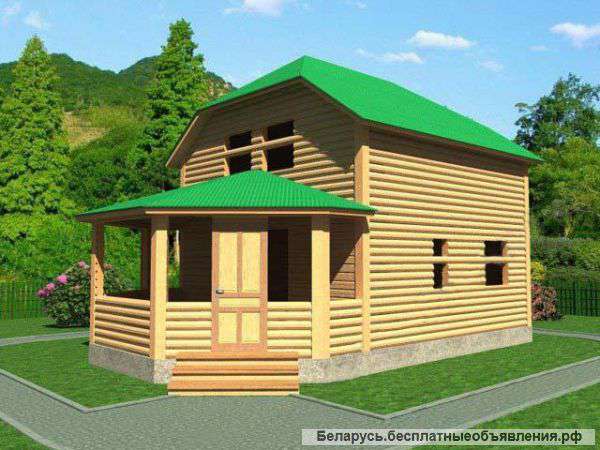 Сруб Дома назарий доставка и установка