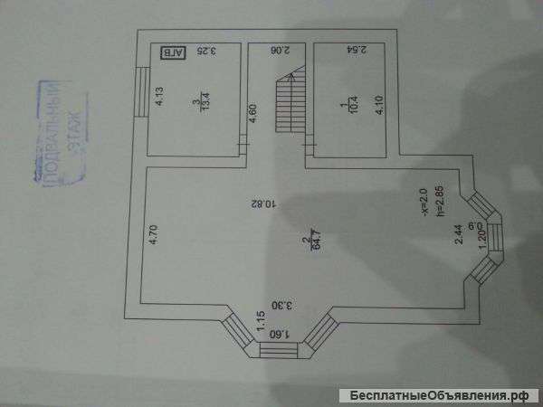 Коттедж 3 этажа