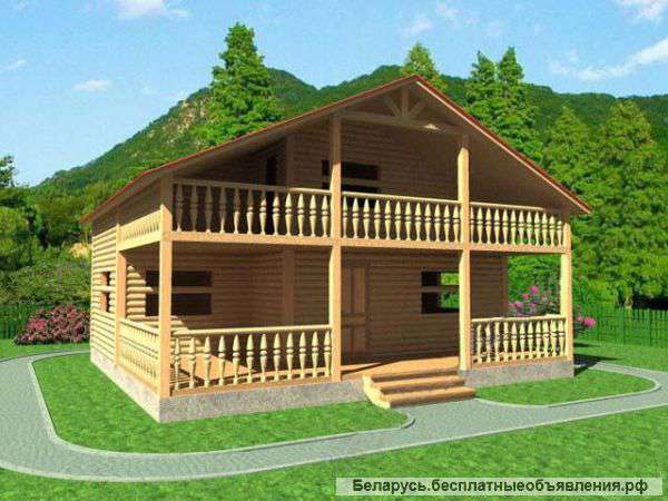 Сруб Дома мирослав доставка и установка