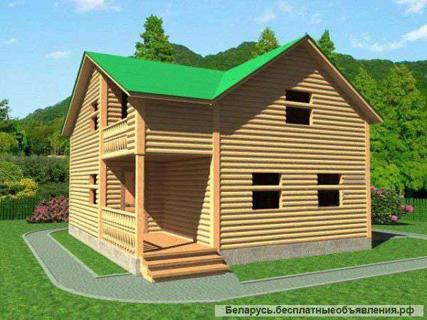 Сруб Дома мирон доставка и установка