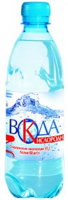 Вода питьевая артезианская, обогащенная кислородом, негазированная. Об. 0,5 л. ПЭТ.