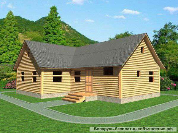 Сруб Дома викентий доставка и установка