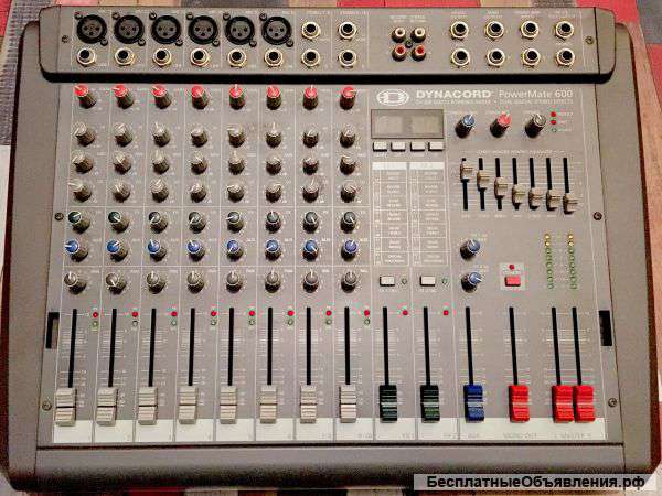 Dynacord PowerMate 600-2, 2 колонки D12