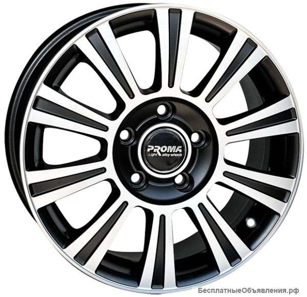 Диски Proma Гефест 7.0x16 5x114.3 ET45 d67.1 алмаз матовый