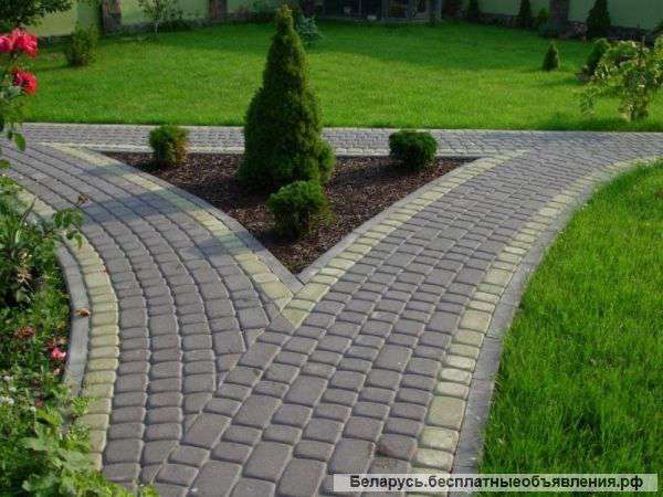 Укладка тротуарной Плиткой проффесионально и недорого
