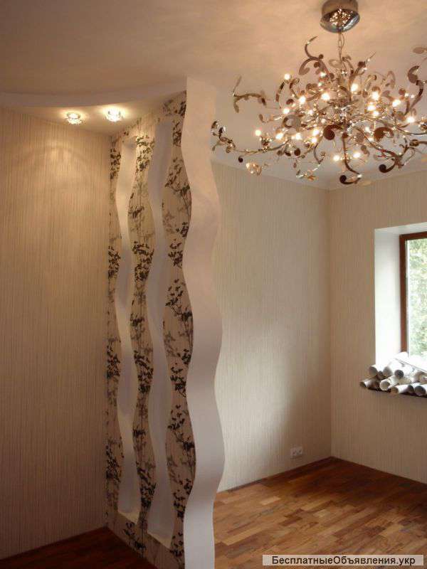 Ремонт помещений, полный и частичный