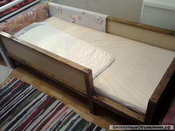 Кроватка подростковая 170х80 с матрасиком