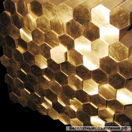 Шестигранник латунный Л63 ГОСТ 2060-2006