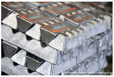 Чушка алюминиевая АВ91 ГОСТ 295-98