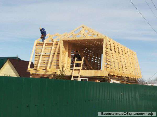 Строительство мансардных крыш