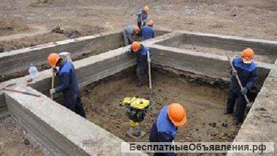 Фундаментные работы, любой сложности