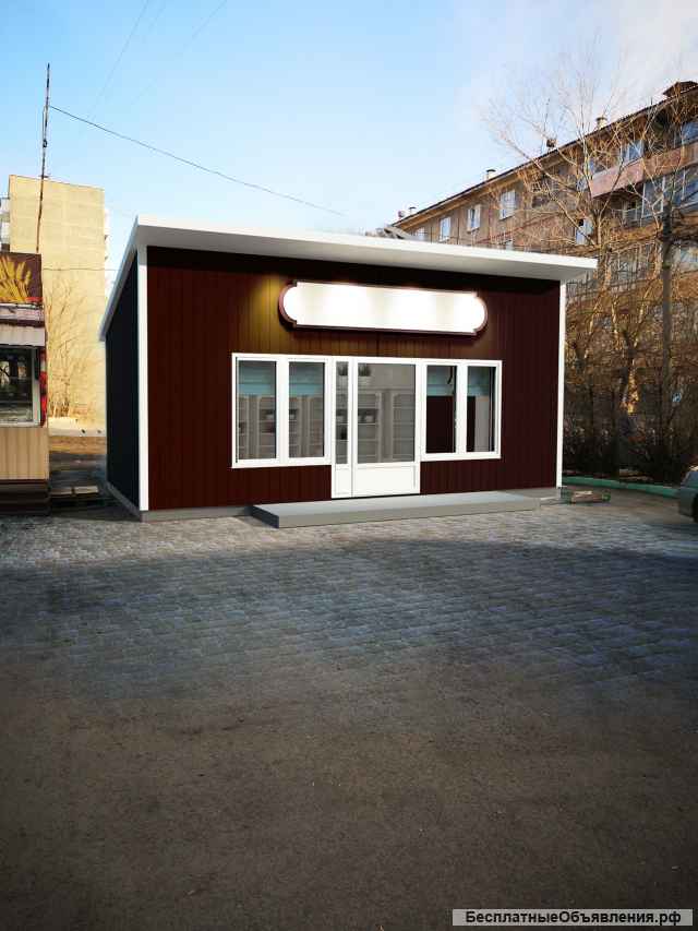 Cтроительство павильонов из сэндвич панелей