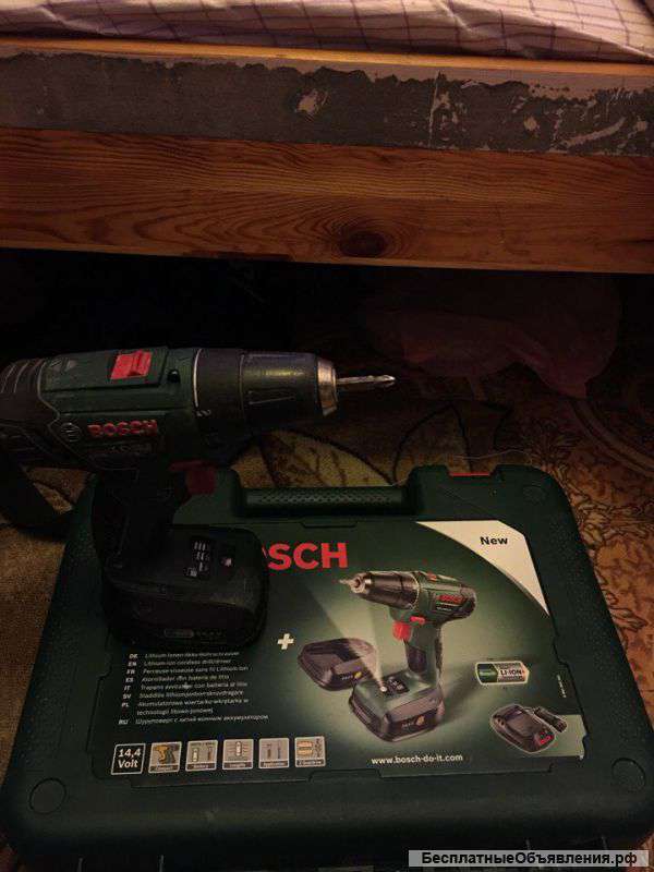 Шуруповёрт bosh 1440 LI - 2 (14.4 volt, 1.5 Ah)