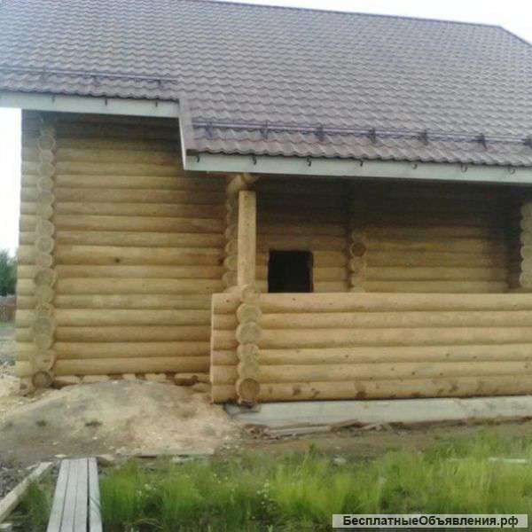 Шлифовка Срубов Домов