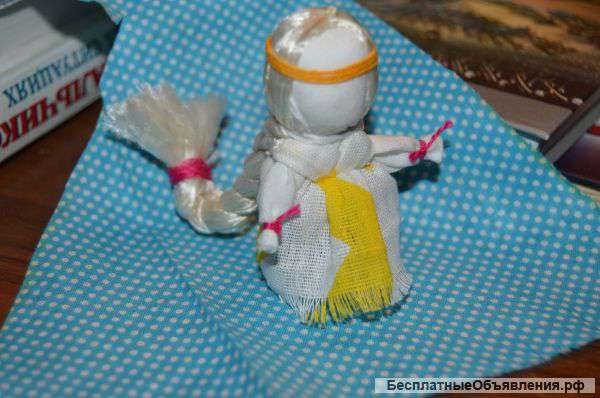 Народные куклы ручной работы из ткани