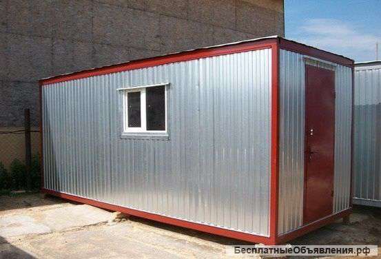 Европейская металлическая бытовка от производителя