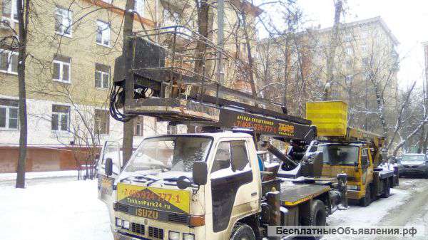 Аренда авто-вышки от 10 м. до 40 м.