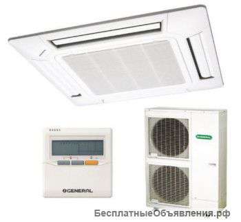 Компактная кассетная сплит-система General AOG 36