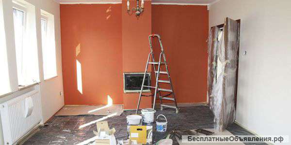 Команда профессионалов выполнит ремонт любой сложности, все виды работ