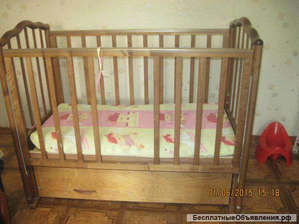 Кровать детская бу в отличном состоянии