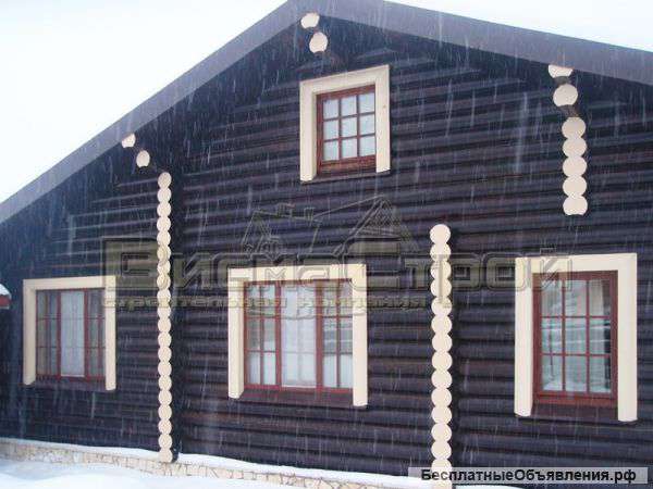 Строительство домов из бруса бревна