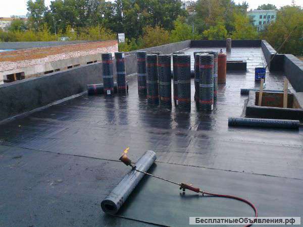 Выполним монтаж, демонтаж и ремонт крыш