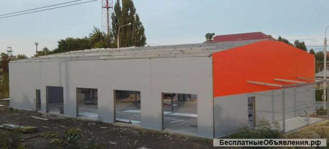 Быстромонтируемые ангары в наличии построим быстро