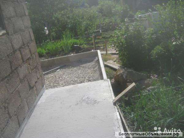 Бетонные и отделочные работы