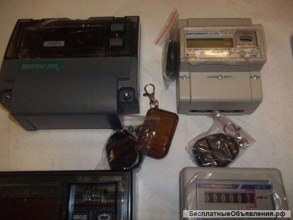 Счетчик электрический с пультом, счетчики электроэнергии с пультом