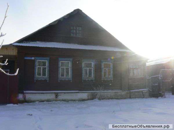 Продается  половина деревянного жилого дома в г.Кимры