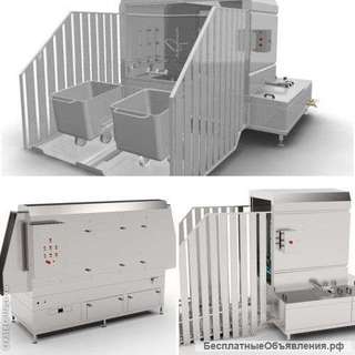 Моечные машины промышленные для различных видов тары недорого