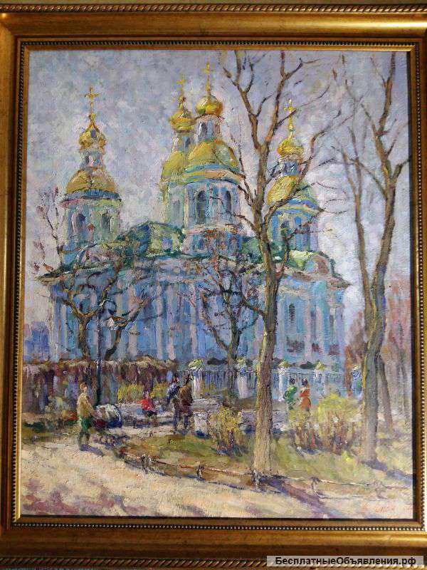Картина В.Ю. Липак "Апрель"