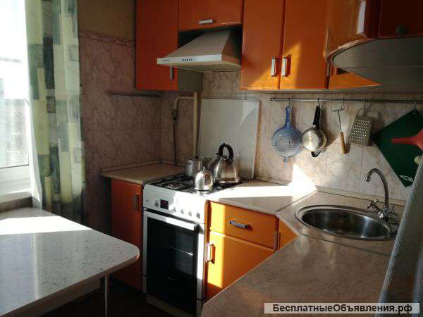 Трёхкомнатная квартира в Ногинске, Московской области (тёплая, уютная, светлая)