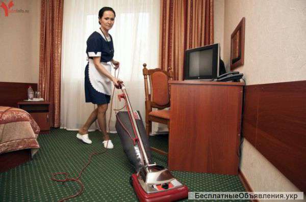 Нужна сотрудница для уборки