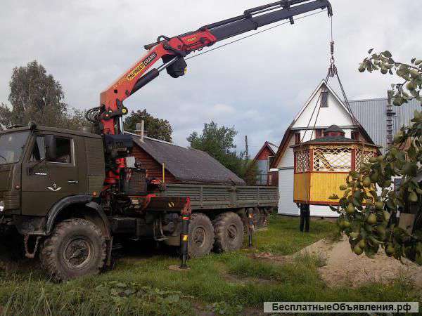 Аренда манипулятора Камаз 6*6