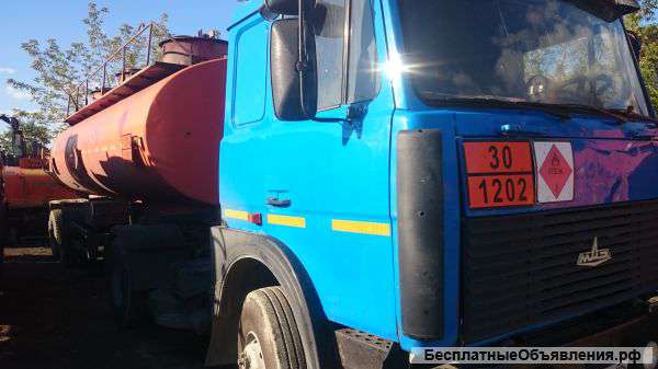 Перевозка ОГ бензовоз