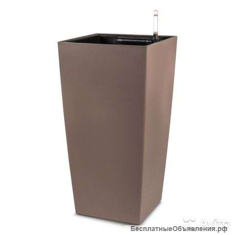 Кашпо Lechuza Maxi Cubico Complete 14х26