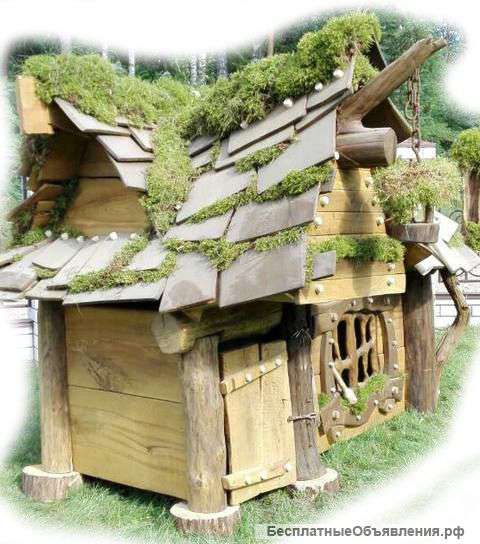 Сказочный домик из массива ДУБА