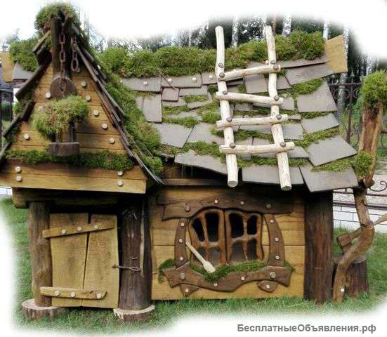 Сказочный домик из массива ДУБА