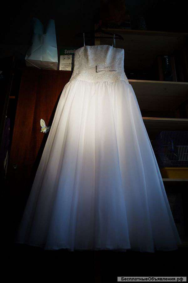 Корсетное свадебное платье эксклюзив