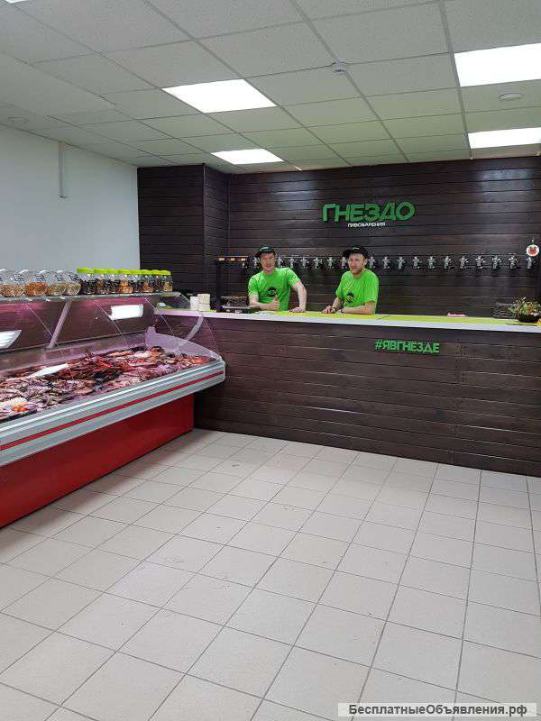 Продавец в магазин разливных напитков