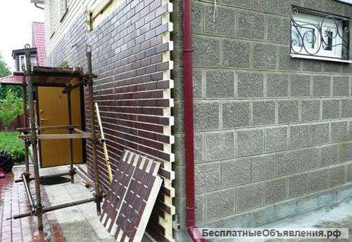 Монтаж фасадных термопонелей