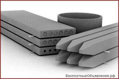 Бетонные блоки, столбы эл., кольца